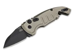 New Hogue A01 Microswitch Compact Wharncliffe Dark Earth