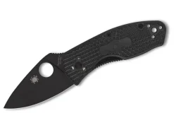 Online Spyderco Ambitious Lightweight Black Blade Plainedge