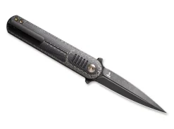 Sale WE Knife Angst Carbon Black