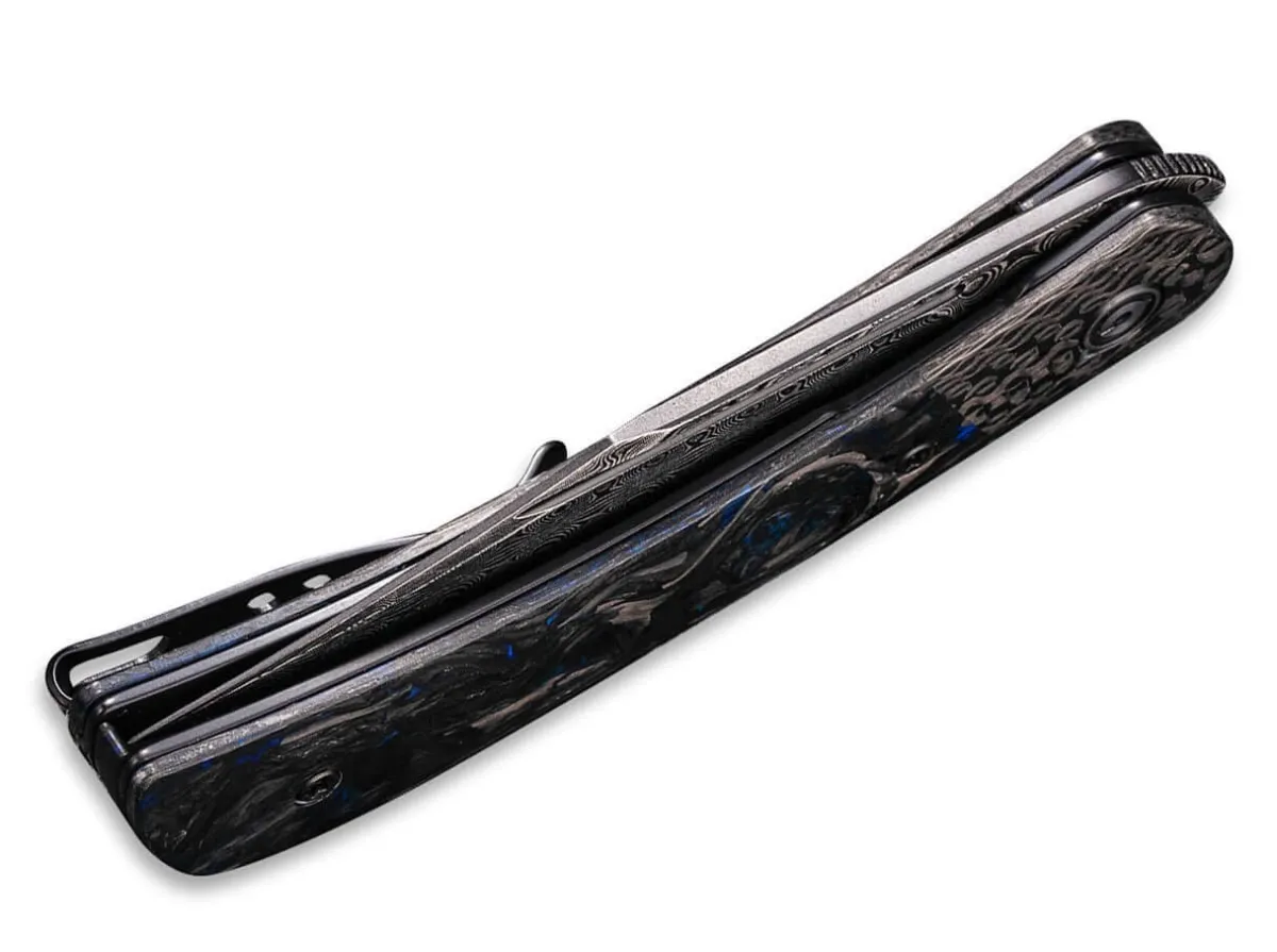 New CIVIVI Appalachian Drifter Ii Cf Blue Damascus