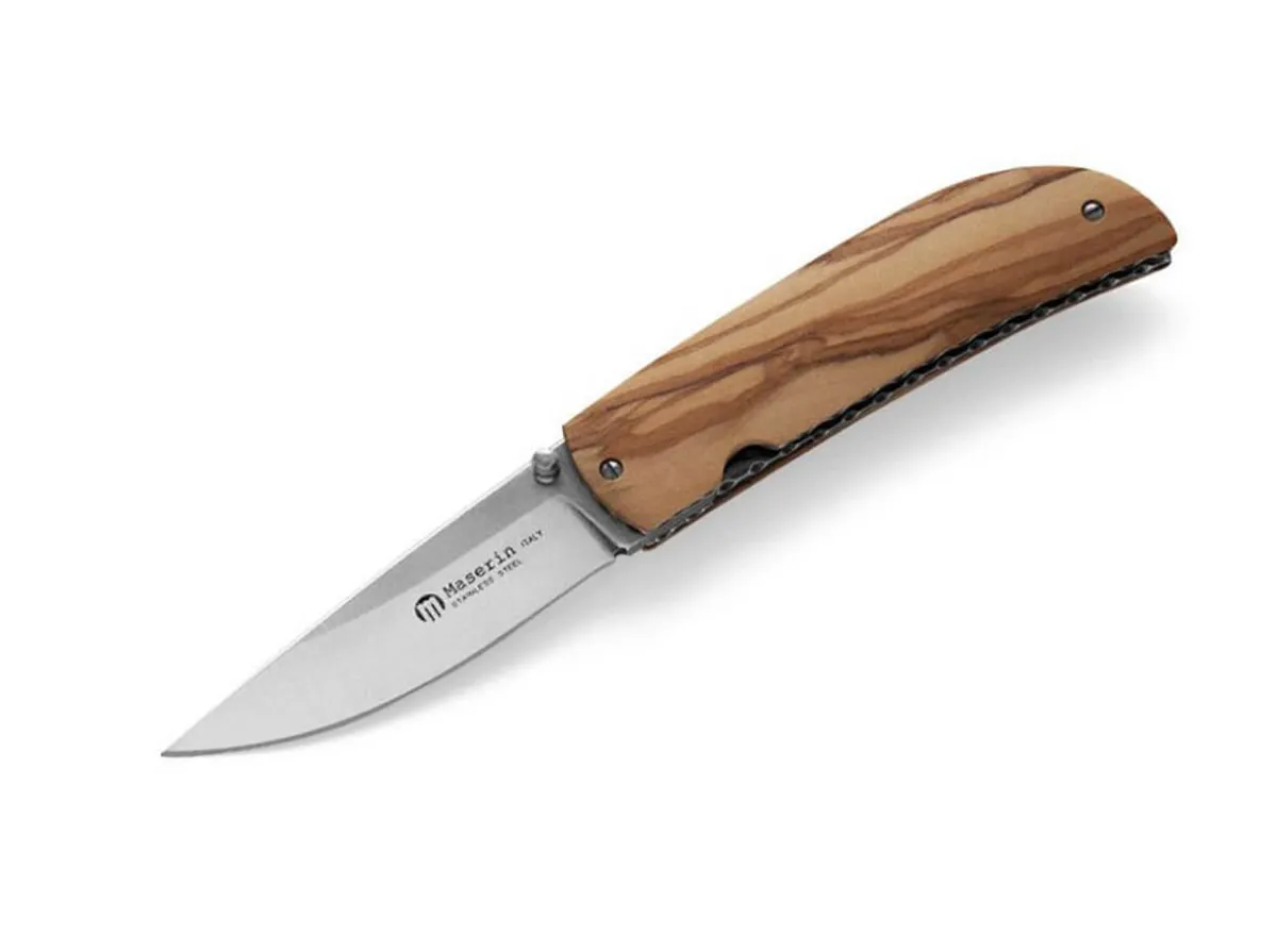 Outlet Maserin Atti Knife Olive Wood