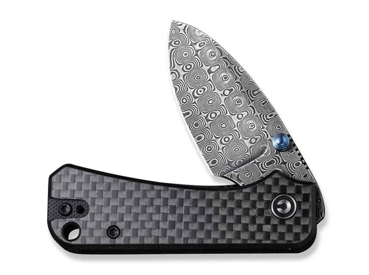 Sale CIVIVI Baby Banter G10 Cf Black Damascus