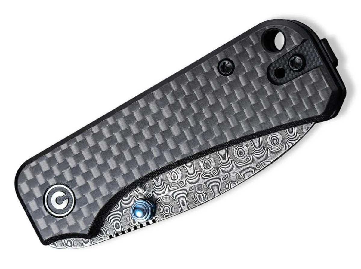 Sale CIVIVI Baby Banter G10 Cf Black Damascus