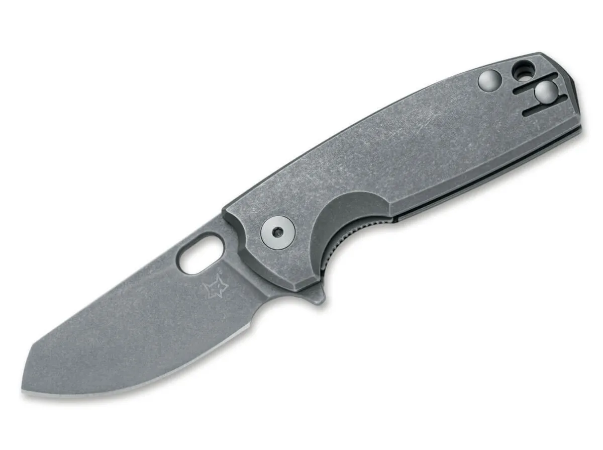 Discount Fox Knives Baby Core Acid Sw Titanium Grey