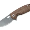 Best Fox Knives Baby Core Micarta Brown