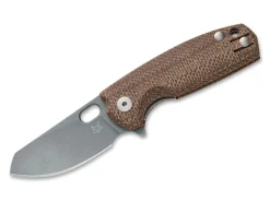 Best Fox Knives Baby Core Micarta Brown