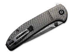 New CIVIVI Badlands Vagabonds Damascus Carbon Black