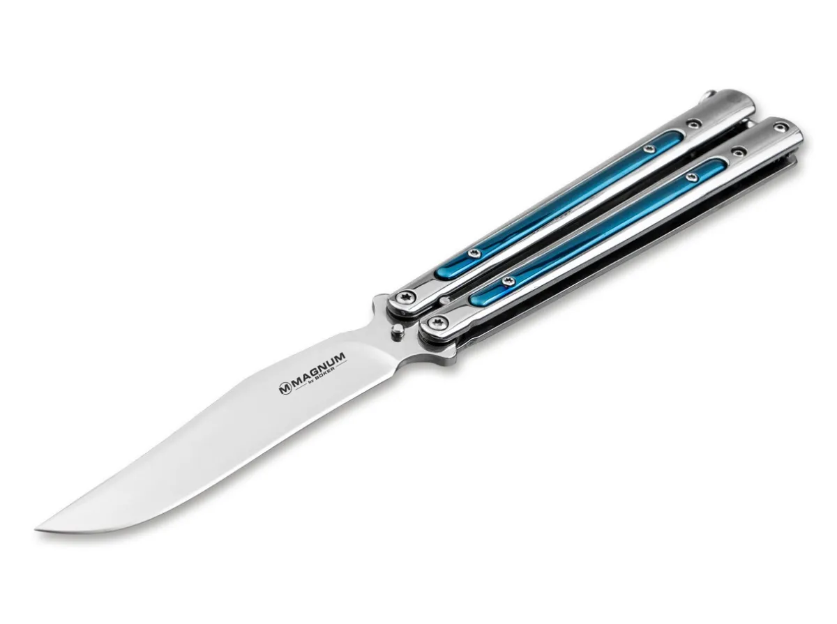 Online Magnum Balisong Blue