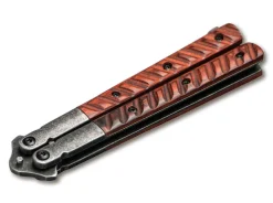 Clearance Magnum Balisong Wood Tanto