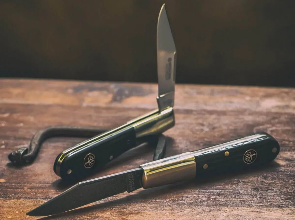 Clearance Böker Manufaktur Solingen Barlow Classic Damascus