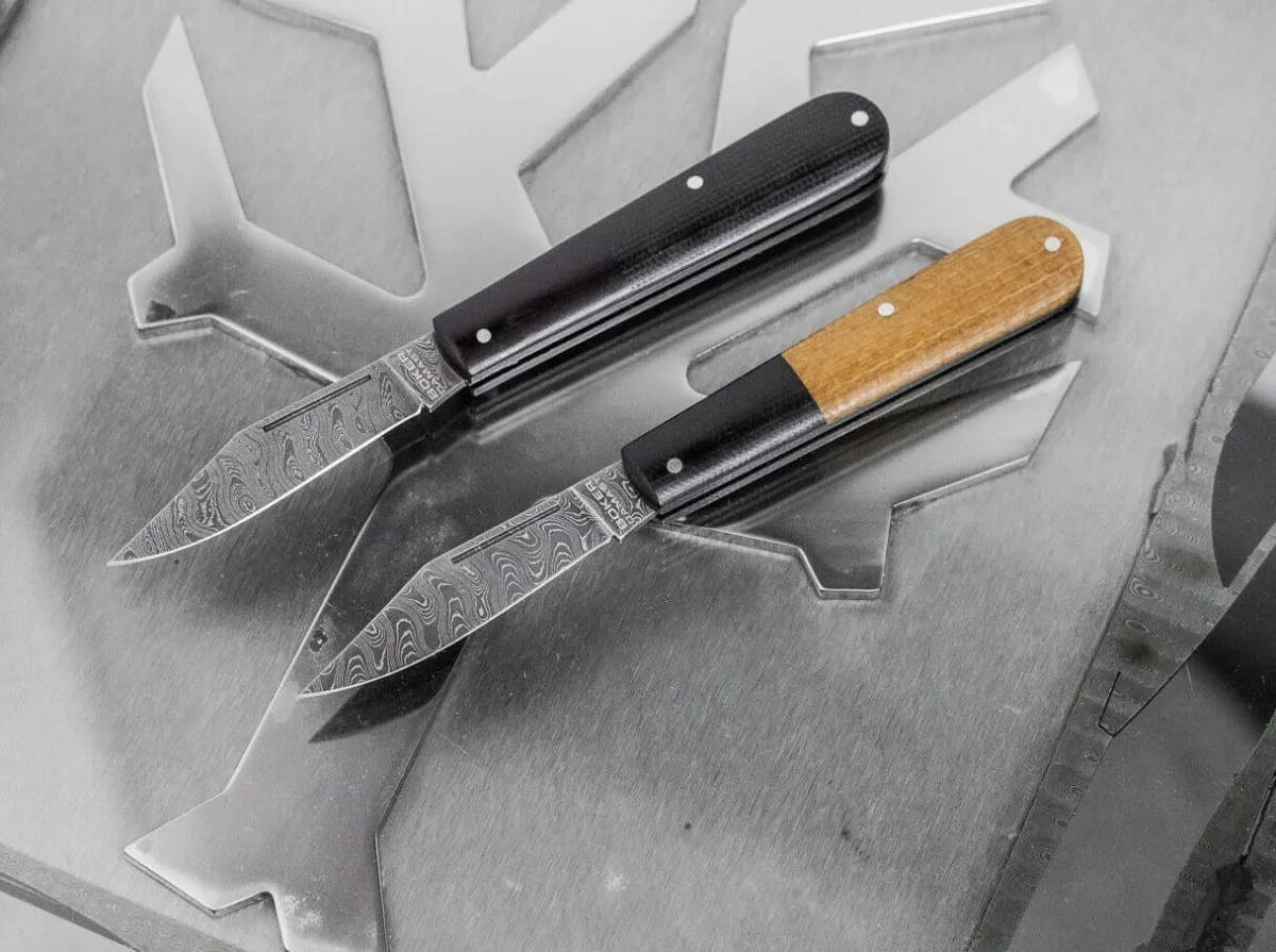 Sale Böker Manufaktur Solingen Barlow Damast Maroon