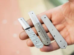 Hot Böker Manufaktur Solingen Barlow M4 Sherman-Damascus