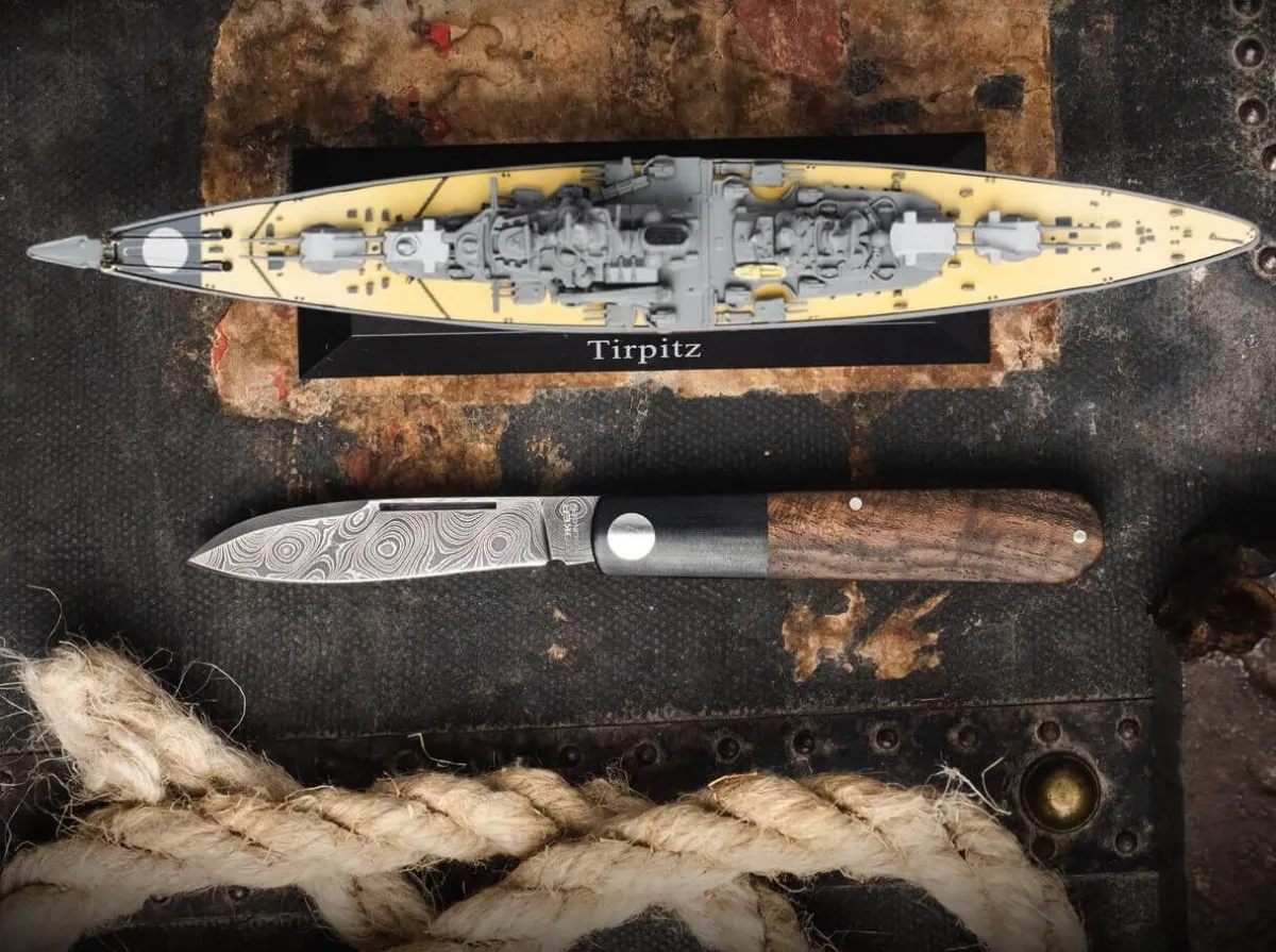 Online Böker Manufaktur Solingen Barlow Prime Tirpitz-Damascus