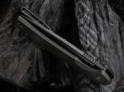 Discount WE Knife Beacon Titanium Black Sw