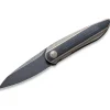 Clearance WE Knife Black Void Opus G10 Bronze Bsw