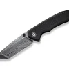 Sale CIVIVI Brazen Damascus Micarta Black