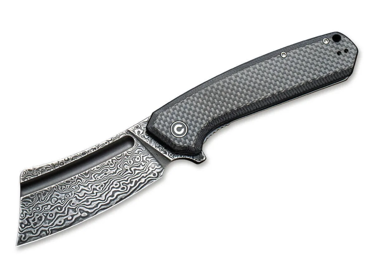 New CIVIVI Bullmastiff Damascus Carbon