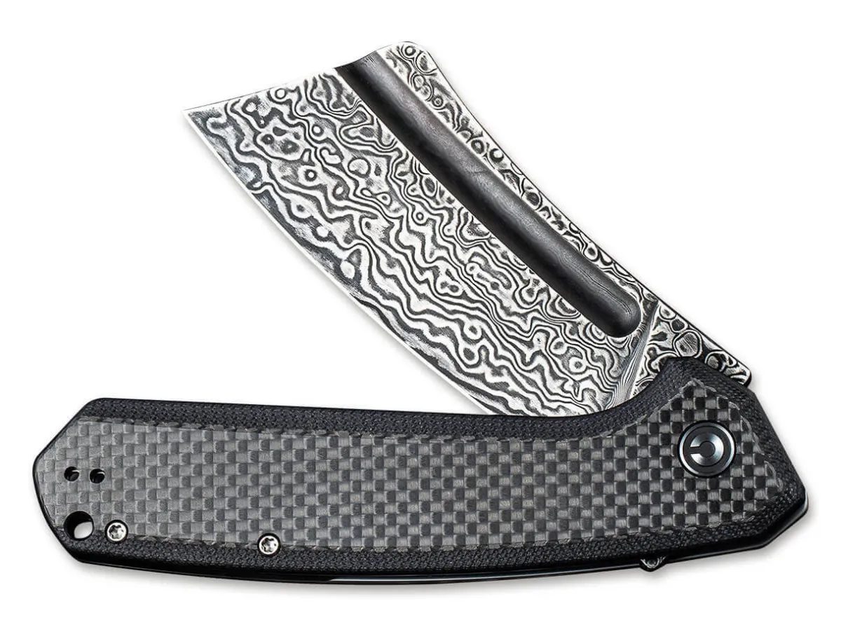 New CIVIVI Bullmastiff Damascus Carbon