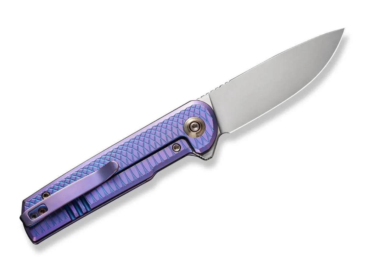 Discount WE Knife Charith Ripple Titanium Purple Ltd