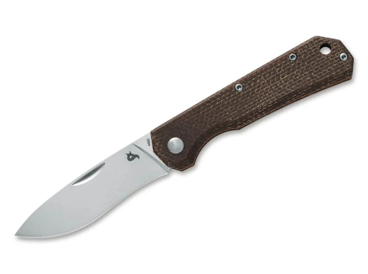 Best BlackFox Ciol Micarta Dark Brown