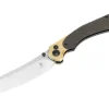 New Kizer Clairvoyant 154Cm Brass Micarta Black