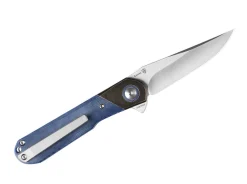 Discount Kizer Comet Brass Micarta Blue