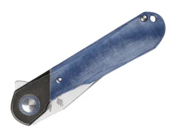 Discount Kizer Comet Brass Micarta Blue