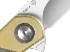 New Kizer Comet Brass Micarta Green