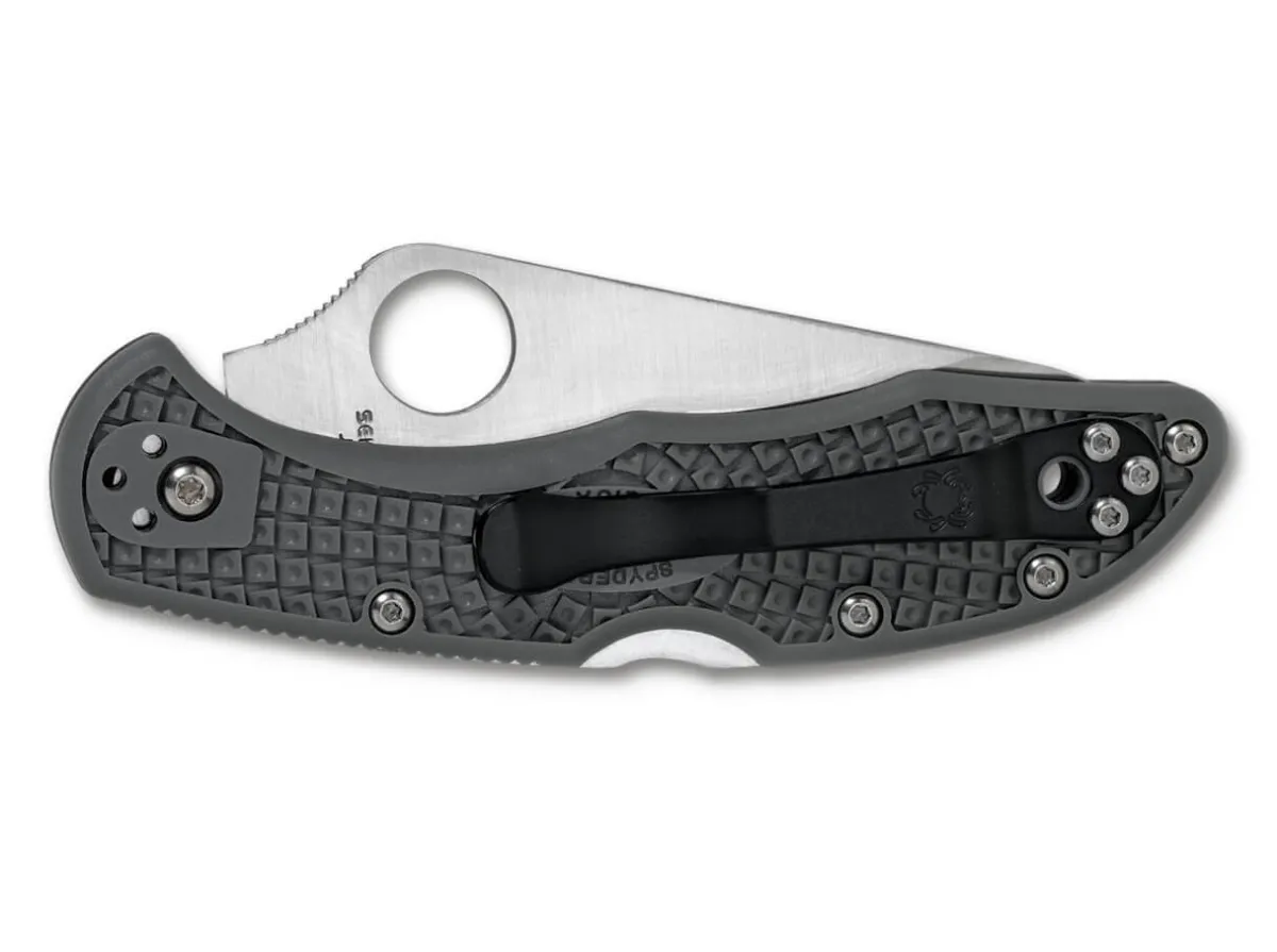 Clearance Spyderco Delica 4 Lightweight Foliage Green
