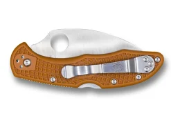 Best Spyderco Delica 4 Lightweight Orange Wharncliffe