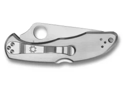 Outlet Spyderco Delica 4 Stainless Steel Combination