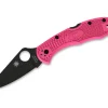 Online Spyderco Delica Pink Heels Black Blade