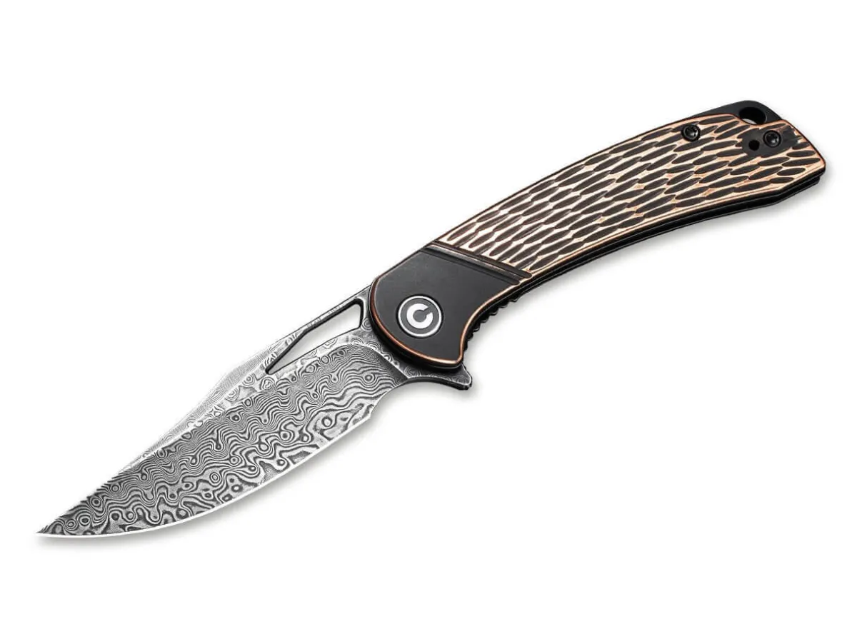 New CIVIVI Dogma Damascus Copper Black