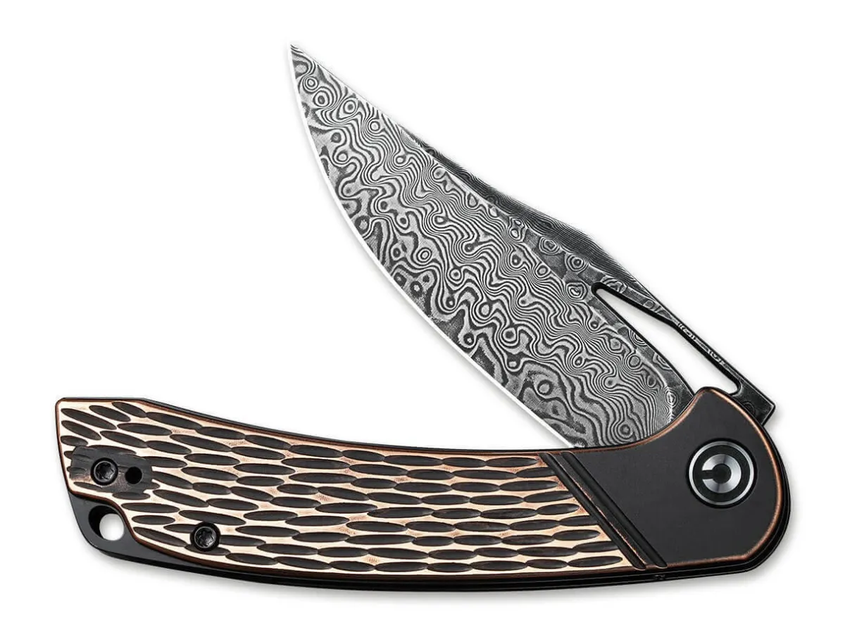 New CIVIVI Dogma Damascus Copper Black