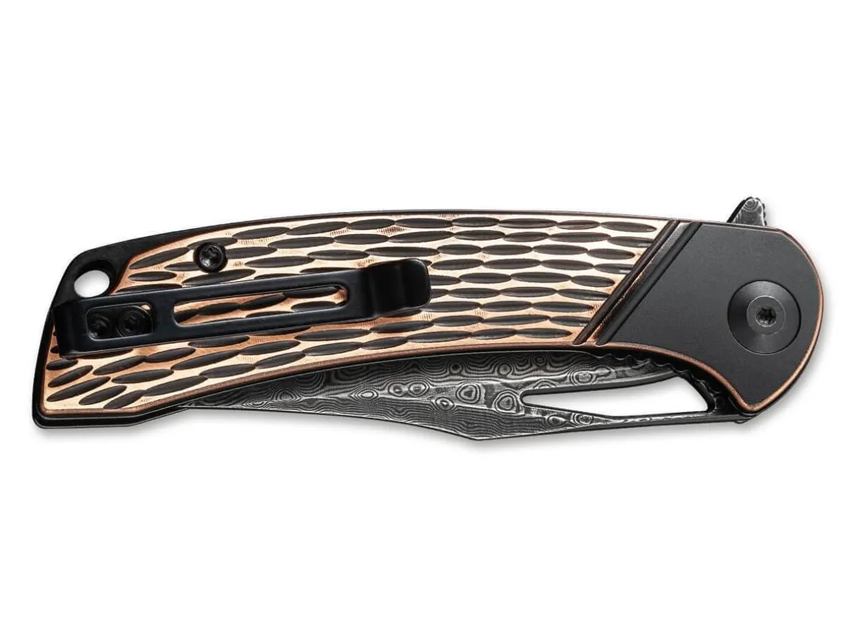 New CIVIVI Dogma Damascus Copper Black