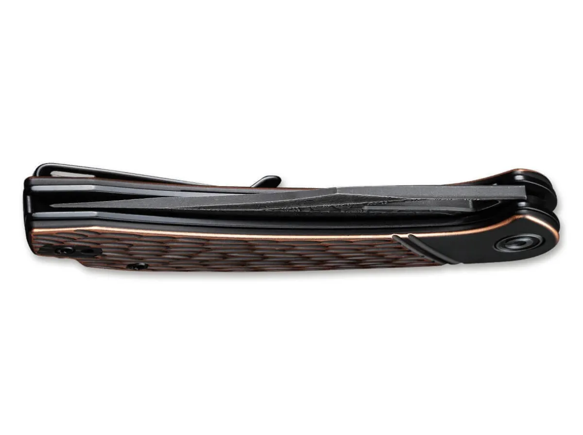 New CIVIVI Dogma Damascus Copper Black