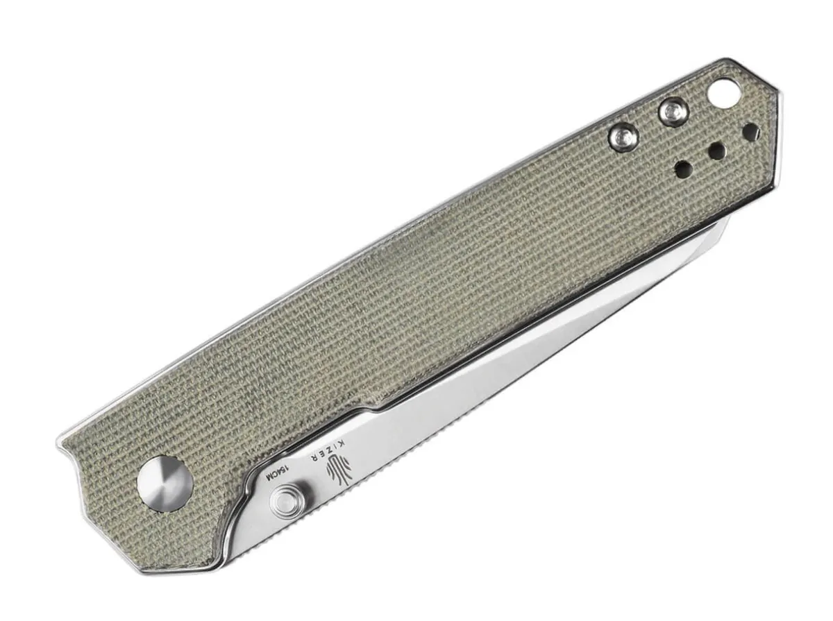 Kizer Domin Micarta Green