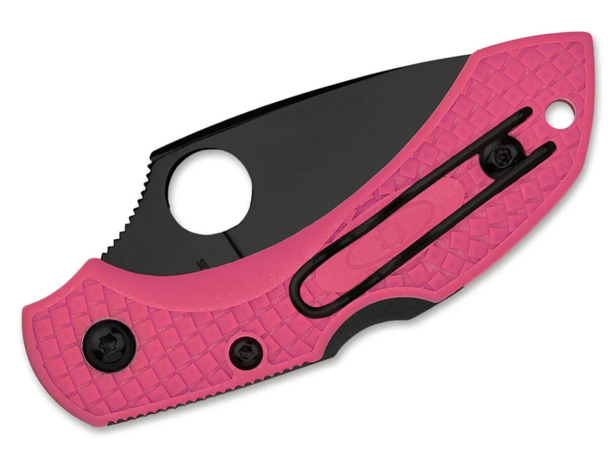 Clearance Spyderco Dragonfly 2 Lightweight Pink Cpm-S-30V Bb