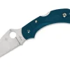 Clearance Spyderco Dragonfly 2 Lightweight Wharncliffe K390 Blue