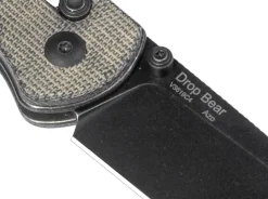 Hot Kizer Drop Bear Micarta Green