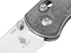 Online Kizer Drop Bear Micarta Grey