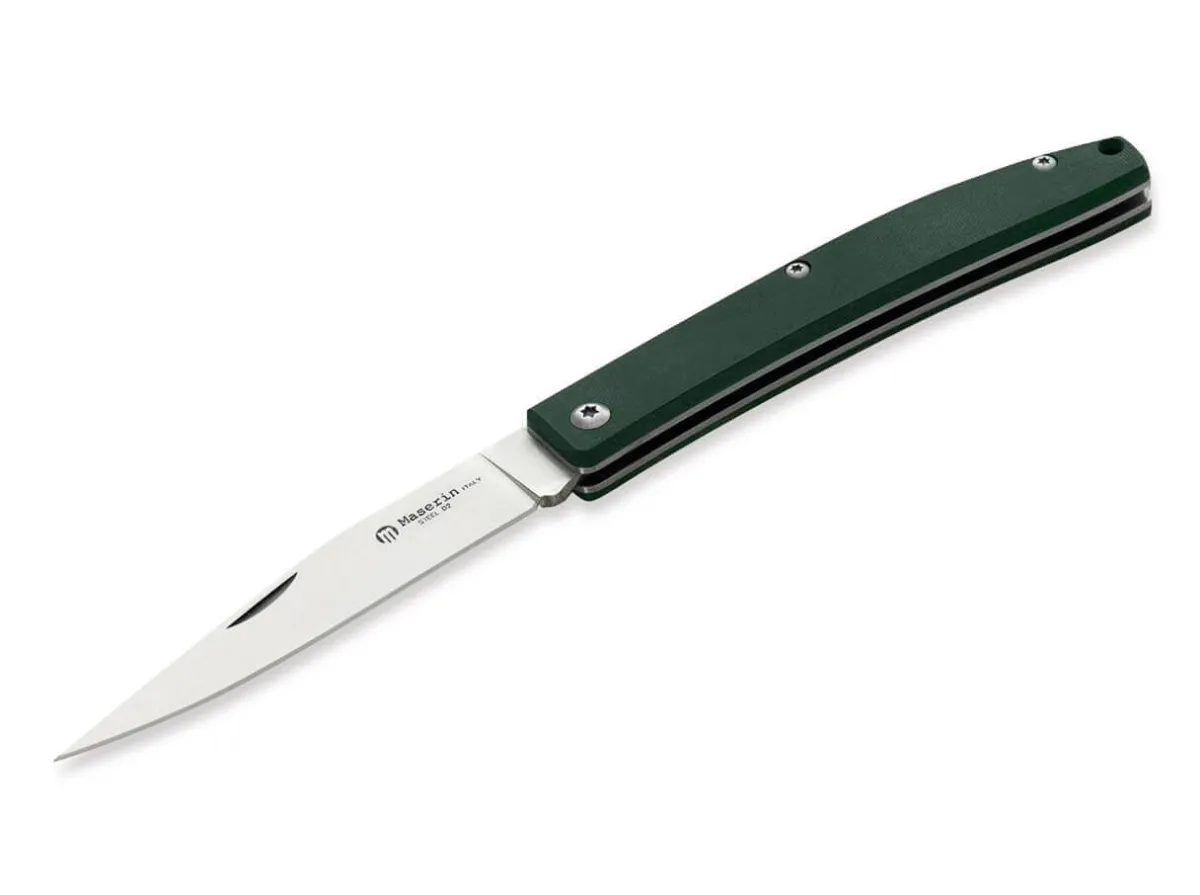 Sale Maserin E.D.C. Knife Green Micarta