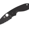 Outlet Spyderco Efficient Black Combination