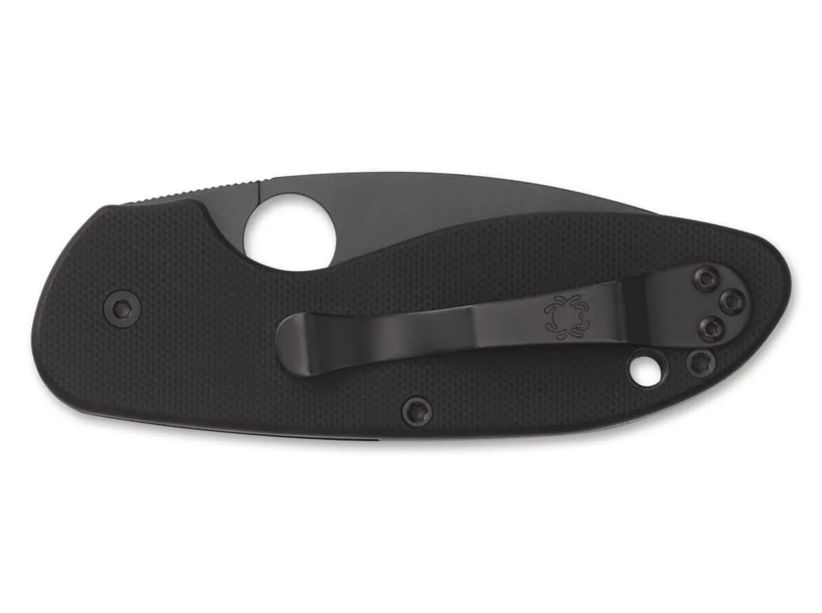 Outlet Spyderco Efficient Black Combination
