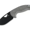 Outlet Fox Knives El Capitan Alu Grey Micarta