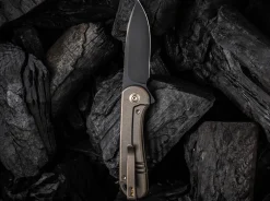 Sale WE Knife Elementum Titanium Bronze