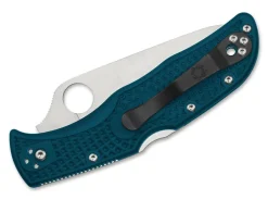 Outlet Spyderco Endela Lightweight K390 Serrated Blue