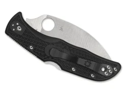 Clearance Spyderco Endela Lightweight Spyderedge Wharncliffe Black