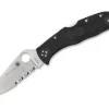 Discount Spyderco Endela Lightweight Thin Blue Line Combination