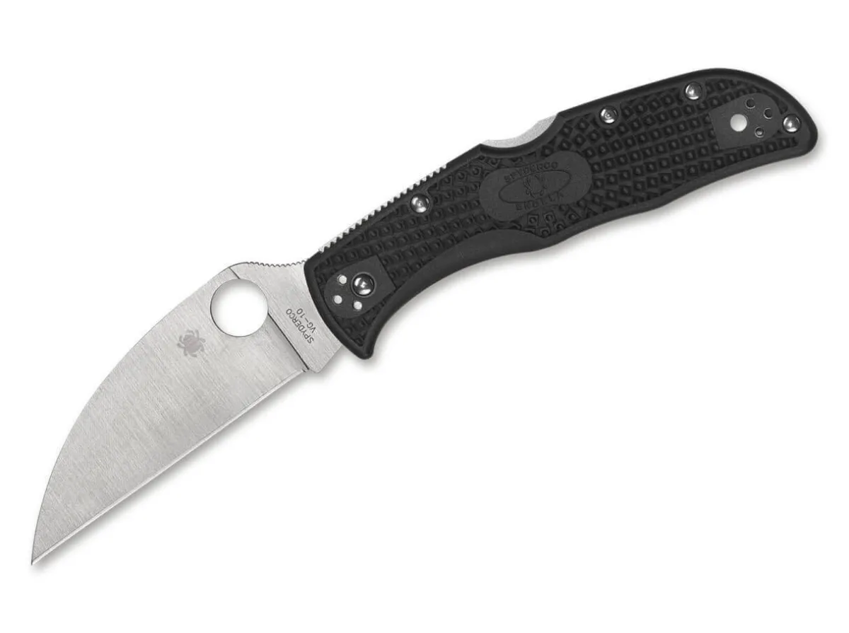 Clearance Spyderco Endela Lightweight Wharncliffe Black